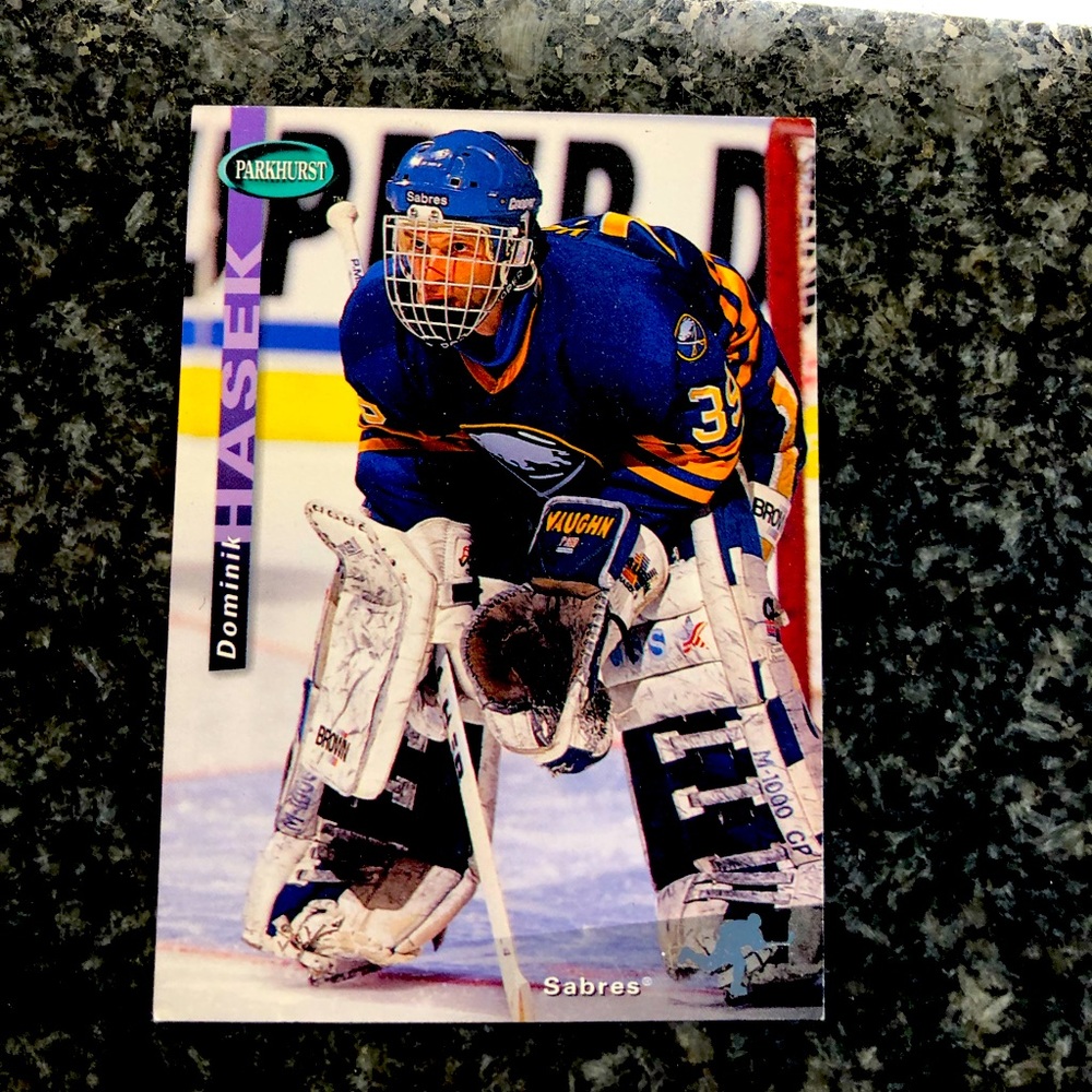 Dominik Hasek Parkhurst 1994 #24 hockey card!!